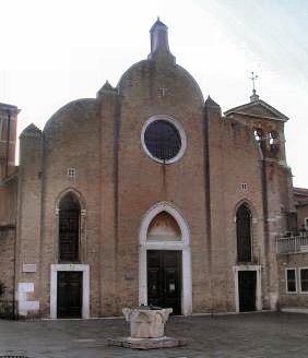 Venise : l'eglise san Giovanni in Bragora.