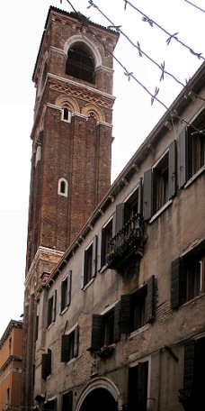 Venise : l'eglise San Giovanni Elemosinario.