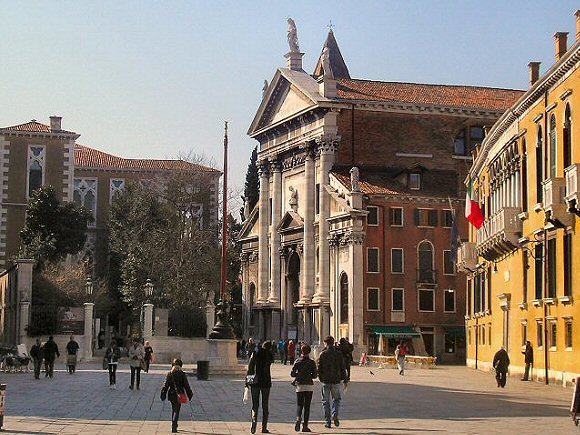 Venise : l'eglise San Vidal.