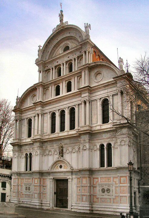 Venise : l'�glise San Zaccaria.