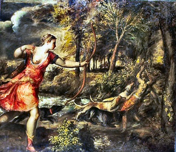 Veronese : la mort d'Act�on.