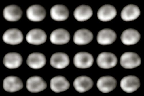 Rotation de l'ast�ro�de Vesta.