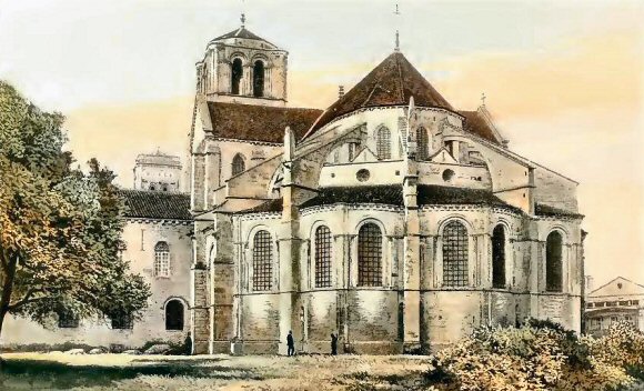 V�zelay : �glise de la Madeleine.