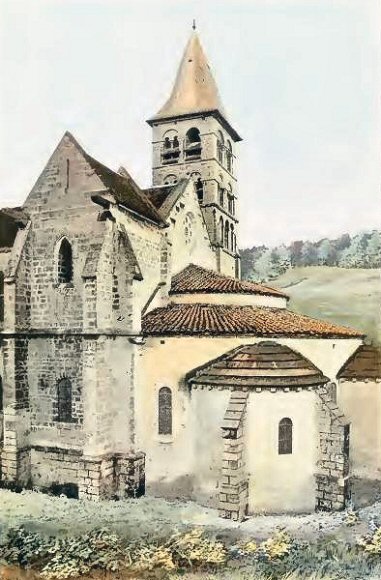 Vignory : l'�glise.