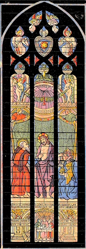 Vitrail : Saint-Thomas � Auch, par Arnault Demole.