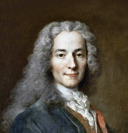Voltaire, par Largili�re.