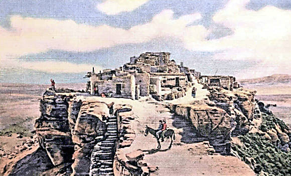 Walpi, pueblo hopi.