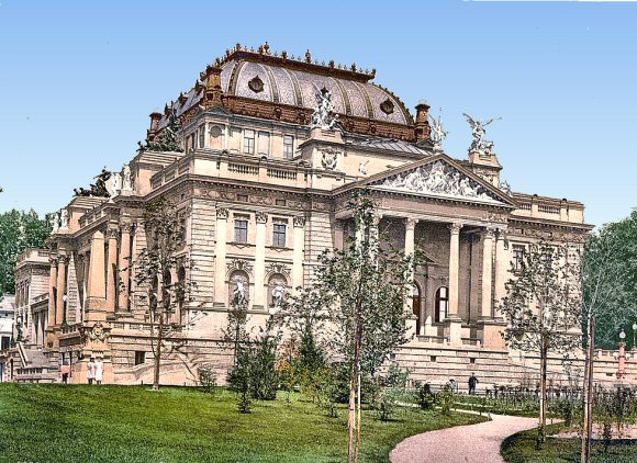 Wiesbaden : l'Op�ra.
