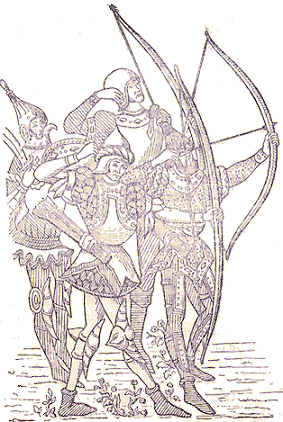 Archers du XVe si�cle.