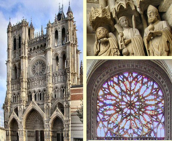 Amiens : la cath�drale Notre-Dame.