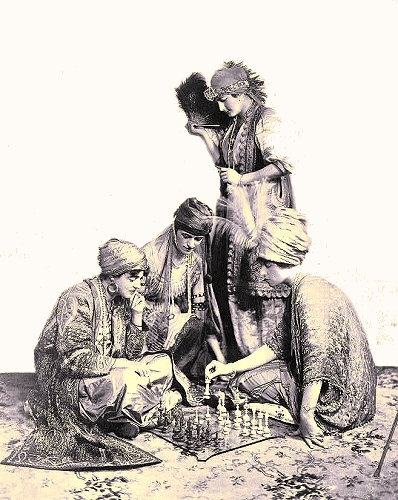 Joueuses d'�checs.