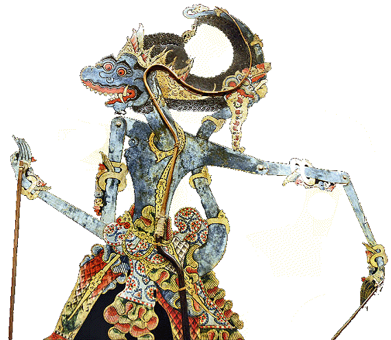 Marionnette wayang.