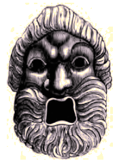 Masque de tragédie.