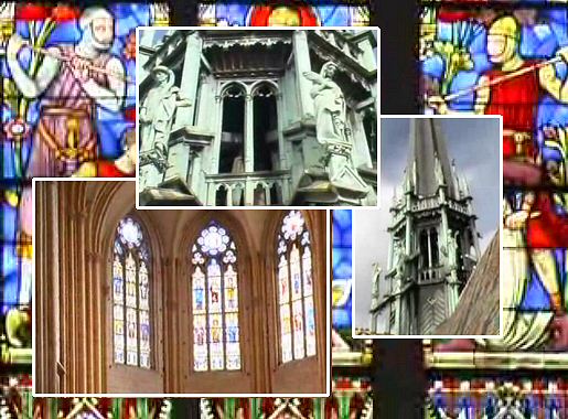 Eric Basquin : la Cath�drale Saint-B�nifne, � Dijon.