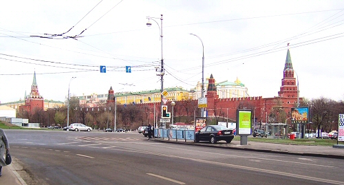 Moscou : le Kremlin.