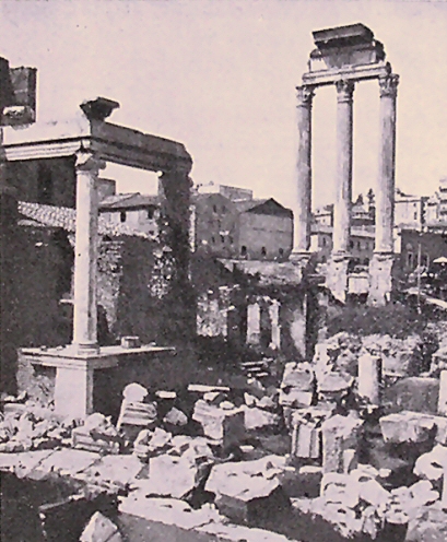 Rome : le Forum.
