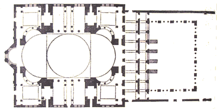 Plan de Sainte-Sophie.
