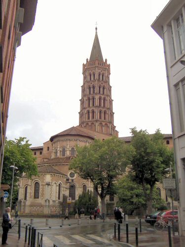Toulouse : �glise Saint-Sernin..