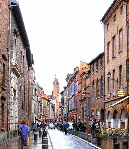 Toulouse : rue du Taur.