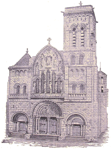 Eglise de V�zelay.