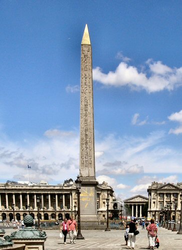 Ob�lisque de la place de la Concorde, � Paris.
