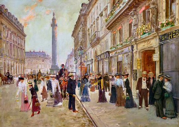 Rue de la Paix, � Paris.