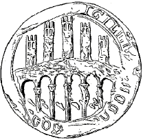 Sceau de la ville de Cahors.