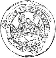 Sceau de la ville de Biarritz.