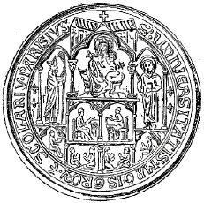 Sceau de l'universit� de Paris.