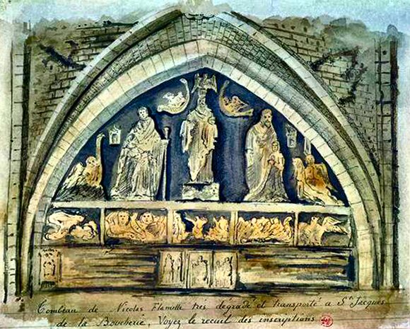 Tombeau de Nicolas Flamel.