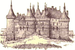 Le ch�teau de Chaumont-sur-Loire.